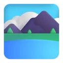 Free Parque Color Icono