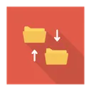 Free Partage Dossier Communication Icon