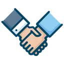 Free Partenariat Accord Shakehand Icon