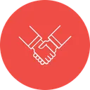 Free Partenariat Election Shakehand Icon