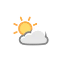 Free Partly Cloud Weather Icon