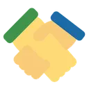 Free Partner Partnership Team Business Management Icon