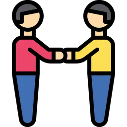 Free Partnerschaft  Symbol