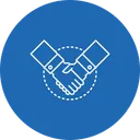 Free Partnership Collaboration Joint Icon