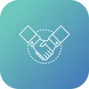 Free Partnership Collaboration Joint Icon