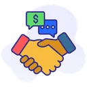 Free Partnership Business Deal Icon