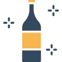 Free Party Bottle Champagne Drink Icon
