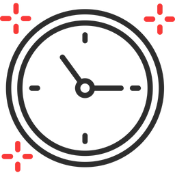 Free Party Clock  Icon