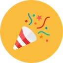Free Party Poppers Icon