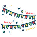 Free Party Popper Decoration Icon
