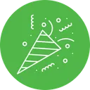Free Party Popper Decoration Icon