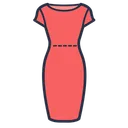 Free Party Kleid  Symbol