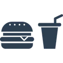 Free Pas De Malbouffe Pas De Restauration Rapide Pas De Nourriture Malsaine Icône
