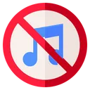 Free Pas De Musique Pas De Son Musique Icon