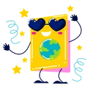 Free Pasaporte  Icon