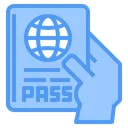 Free Passaporte Passe Ferias Icon