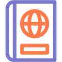 Free Passaporte Visto Identidade Ícone
