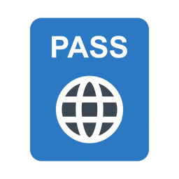 Free Passport  Icon