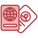 Free Passport  Icon