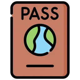 Free Passport  Icon