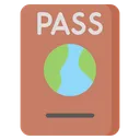 Free Passport Document Visa Icon