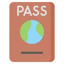 Free Passport Document Visa Icon