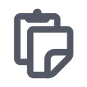 Free Einfugen Kopieren Duplizieren Symbol
