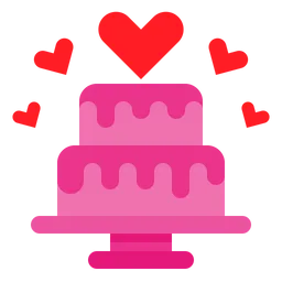 Free Pastel de boda  Icono