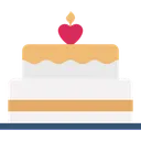 Free Pastel de cumpleaños  Icono