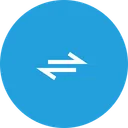 Free Path Twoway Bidirectional Icon