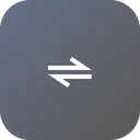 Free Path Twoway Bidirectional Icon