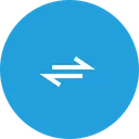 Free Path Twoway Bidirectional Icon
