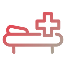 Free Patient Bed  Icon