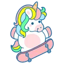 Free Unicornio Caballo Magia Icono