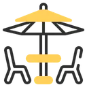 Free Patio Umbrella Icon