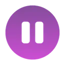 Free Pause Circle Icon