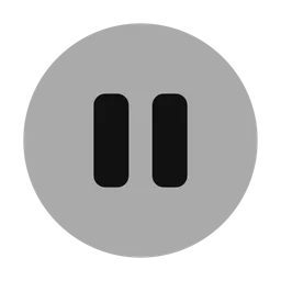 Free Pause Circle  Icon