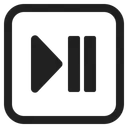 Free Or Pause Button Icon