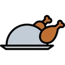 Free Pavo Pollo Cena Icon