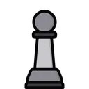 Free Pawn Soldier One Step Icon