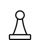 Free Pawn Soldier One Step Icon
