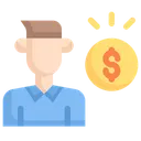 Free Internet Marketing Pay Per Lead Man Icon