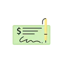 Free Paycheck  Icon