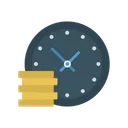Free Deadline Pay Time Icon