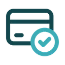 Free Payment Done Payment Debit Card Icon