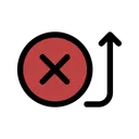 Free Payment Receive Fail Icon