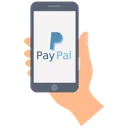 Free Paypal Transaktion Geld Senden Geld Empfangen Symbol