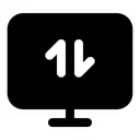 Free Pc Data Transfer Cloud Computer Icon