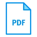 Free Document File Format Icon
