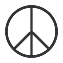 Free Peace Peace Sign Peace Symbol Icon